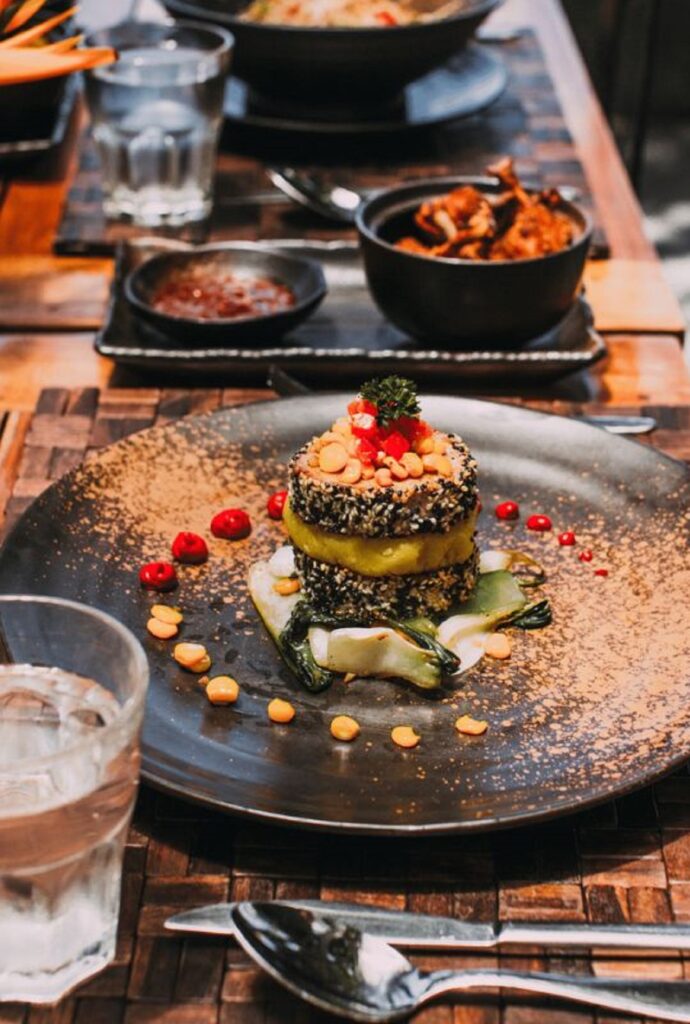 ייעוץ קולינרי - שולמן אסטרטגיה - מנת קינוח צבעונית ומעוצבת מתפריט קינוחים של מסעדת שף